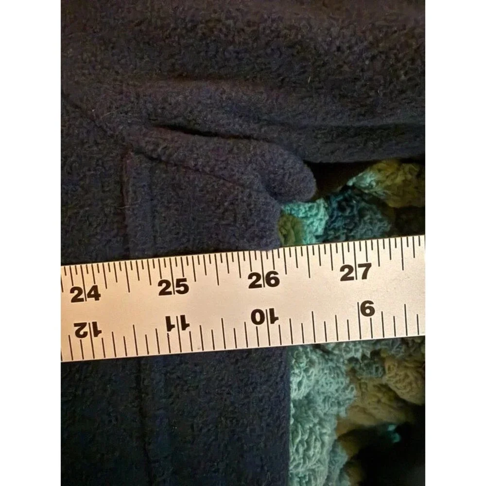 Men’s navy blue - fleece zip up- Croft and barrow XL